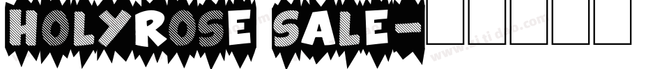 Holyrose Sale字体转换